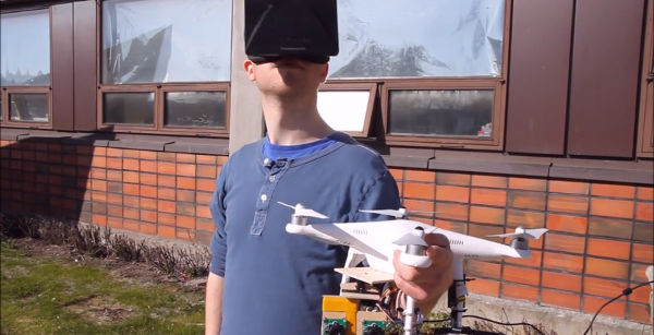 Oculus Rift-Controlled Drone Provides Natural Bird's Eye View