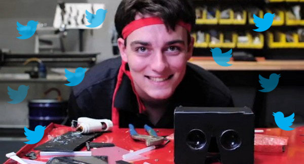 Palmer Luckey Vows to Start Tweeting More