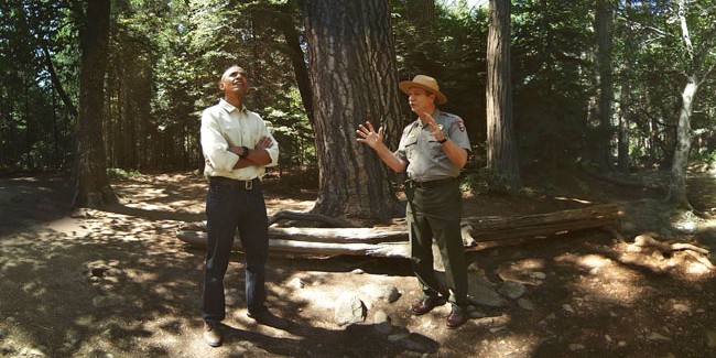 Oculus Debuts 360° Video of President Obama Touring Yosemite National Park