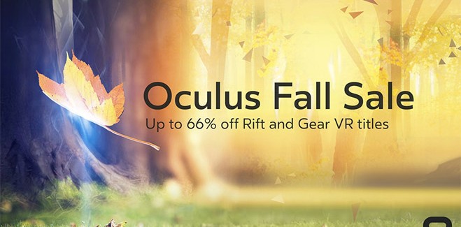 Oculus Fall Sale Begins with Discounts Up to 66% Off Rift and Gear VR Titles