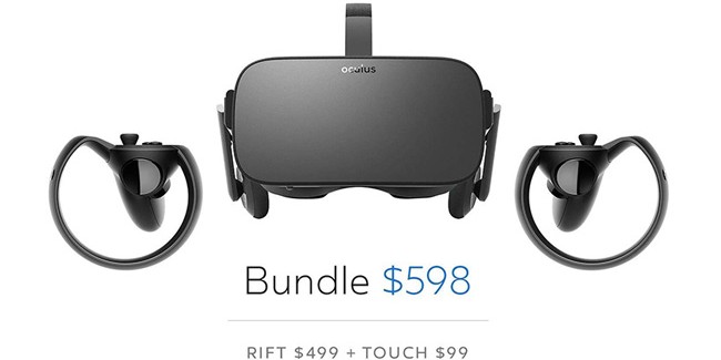 Oculus Announces Major Price Drop for Rift and Touch
