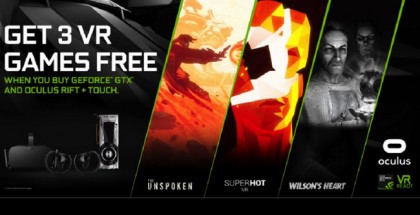 Nvidia Offering Three Free VR Games with GeForce GTX Oculus Bundle