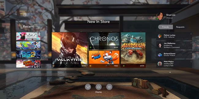 Oculus 1.17 Update Lets You Launch SteamVR Apps from Oculus Home