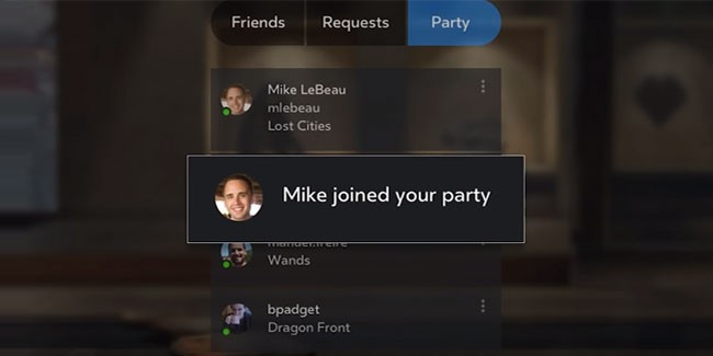 Oculus Rolls Out Parties for Rift to Improve the Social VR Experience