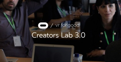 Oculus Opens Applications for VR for Good's 2018 Creators Lab Program