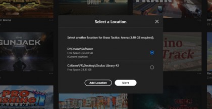 Oculus Rolls Out Rift 1.24 Software Update, Adds Feature to Move Apps