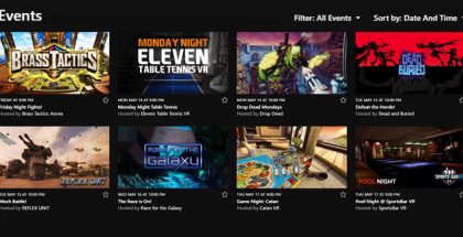 Oculus 'Events' for the Rift Now Rolling Out to Public Test Channel