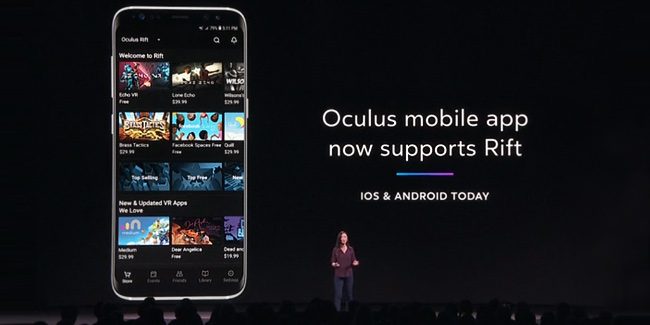 Oculus’ Mobile App Now Supports the Rift Headset
