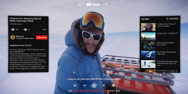 'YouTube VR' Is Finally Available on Oculus Go