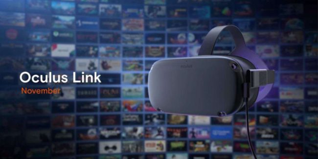 'Oculus Link' Allows Users to Play Rift Games on Quest Standalone Headset